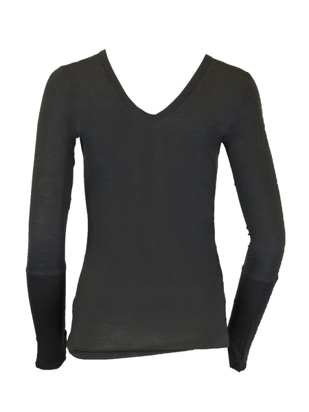 Grey State Women's V Front Back Tee $68 NEW