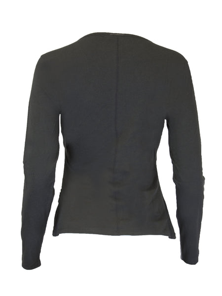 GREY STATE Women's Soft Wrap V Neck Top $88 NEW