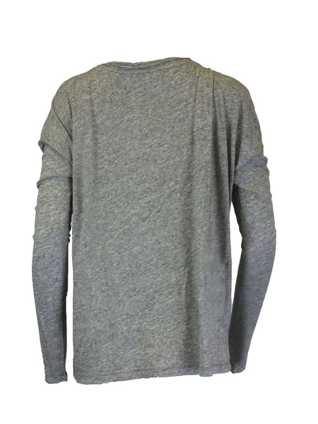 GREY STATE Women's Yummy Tee Long Sleeve $88 NEW