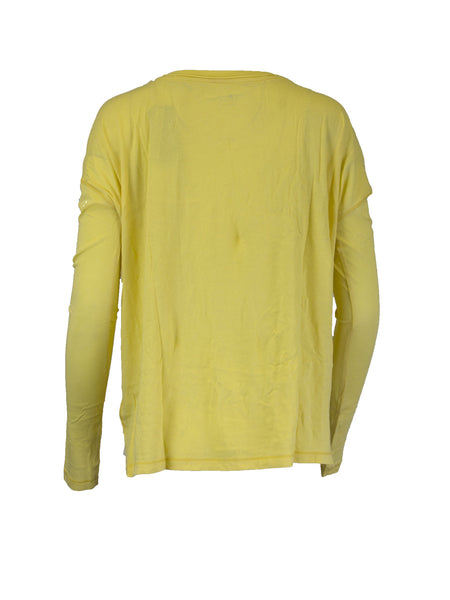 GREY STATE Women's Yummy Tee Long Sleeve $88 NEW