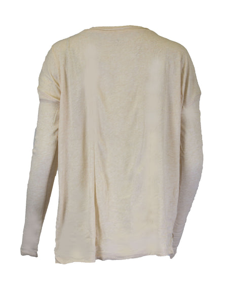 GREY STATE Women's Yummy Tee Long Sleeve $88 NEW