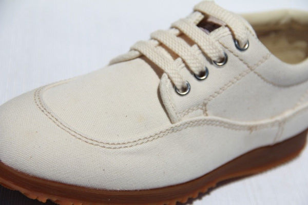 Hogan by TOD'S Scarpa H. Easy Donna Khaki Canvas Sneakers Shoes