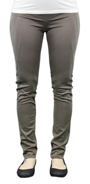 9 Fashion Maternity Xandro Gold Brown Mid-Panel Dress Pants Sz S $99 NWT