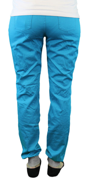 9 Fashion Maternity Gadar Teal  Low-Panel Pants Sz S $88 NWT