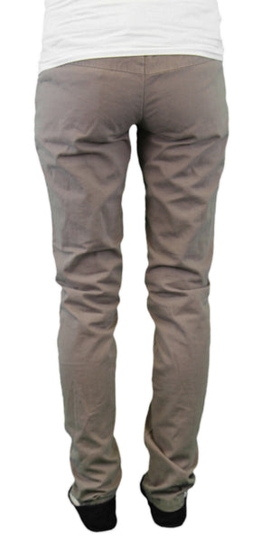 9 Fashion Maternity Bivan Brown Full-Panel Pants Sz S $97 NWT