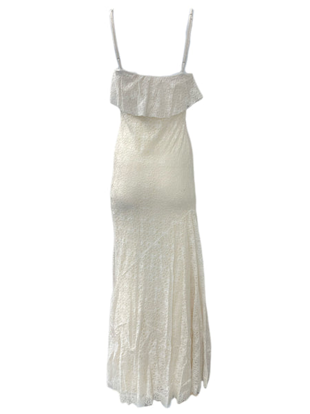 Haute Hippie Women's Antique Ivory Lace Dress HHFA12-3371 $865 NEW