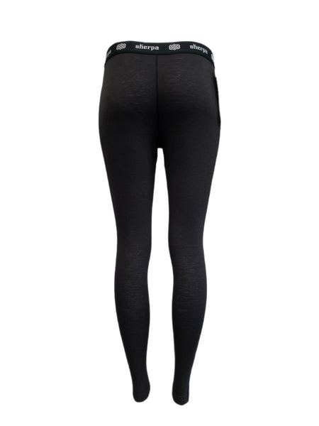 Sherpa Adventure Gear Women's Black Layu Tights SW420 $89.95 NEW