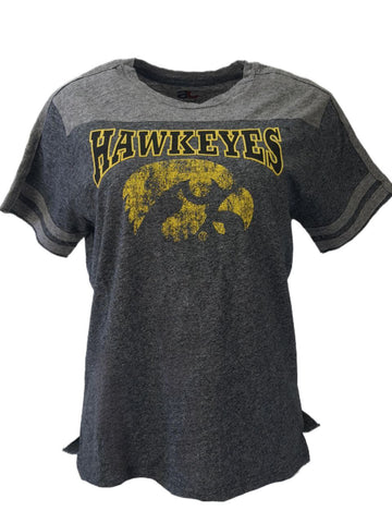 AMERICAN COLLEGIATE Women's Grey Iowa T-Shirt #W0041O1A NWT