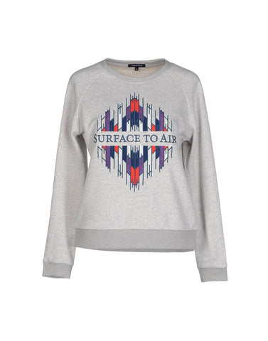 SURFACE TO AIR Women's Grey Melange Kaisa Sweater $280 NEW