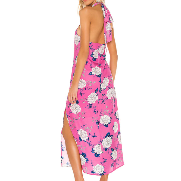 YUMI KIM Women's Velvet Morning Hot Pink Lauren Dress #DR19693 0 NWT