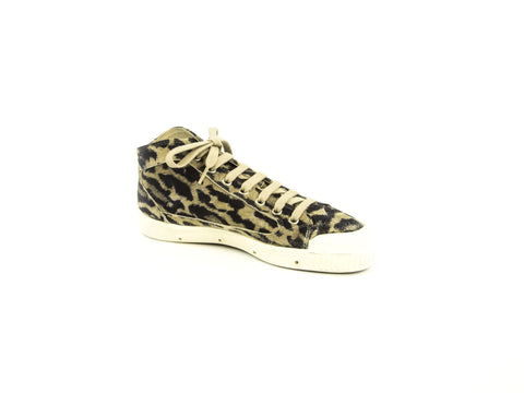 Spring Court Women's Suede Jaguar Print M2 Glove W Sneakers