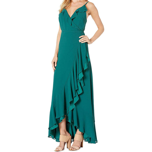 YUMI KIM Women's Green Meadow Maxi Dress #DR17244 X-Large NWT