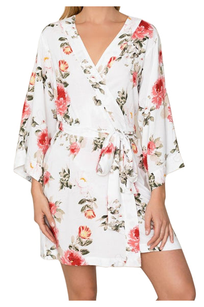 YUMI KIM Women's White Dream Lover Robe #PJ18088/60 Large NWT