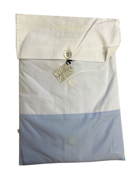 Turnbull & Asser Men's Blue Piped 2-Pc Pyjama Set PY2040 Sz L $570 NEW