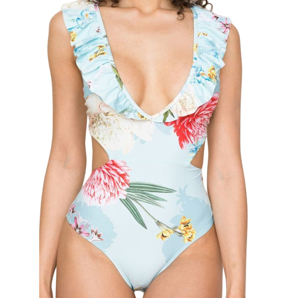 YUMI KIM Women's Forever Yours Jade Sanibel One Piece #Sw151 XXS NWT