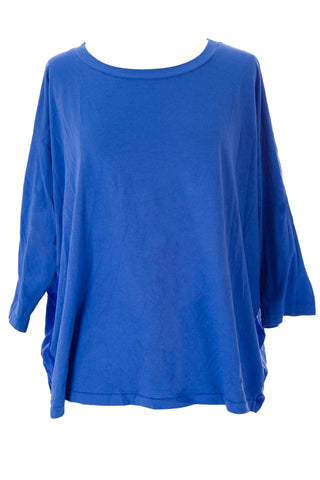 SURFACE TO AIR Women's Chrome Blue Section Tee $170 NEW