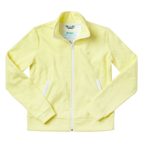 BOAST Women's Sunny Lime Quilted Bomber Jacket $140 NEW