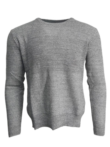 GRAYERS Men's Grey Heather Round Neck Cotton Sweater #S001117 Medium NWT