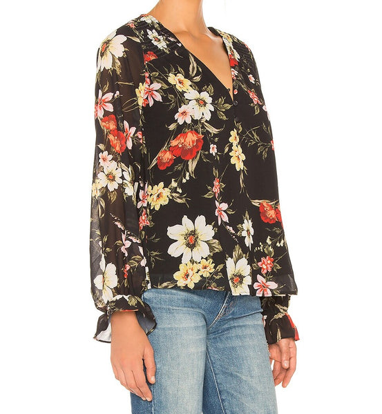 YUMI KIM Women's Brookhaven Black Grand Central Top #TP18441 XS NWT