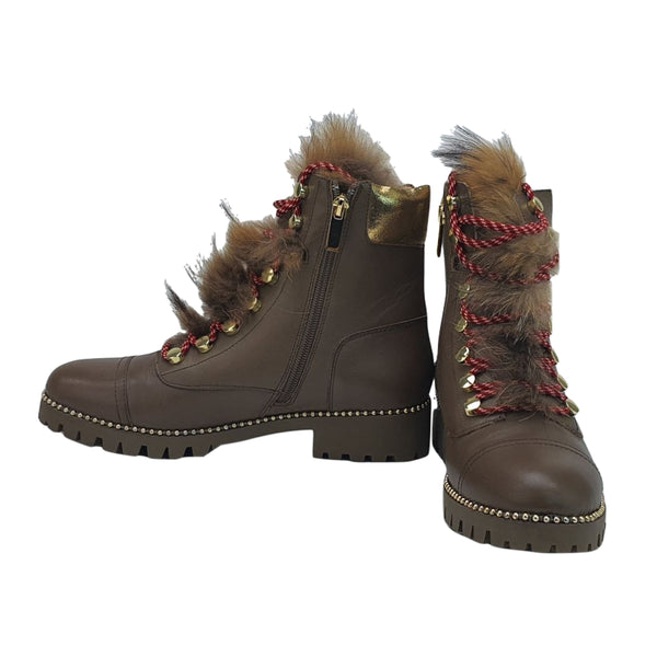 CECELIA New York Women's Mustang Trekker Boots #QTM4046 NWT