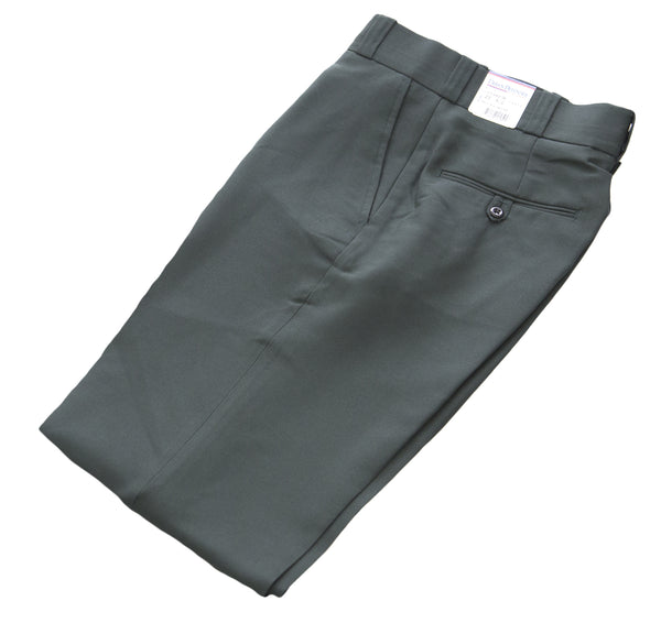FLYING CROSS Men's Spruce Green Polyester UNHEMMED Uniform Pants #UD34206 NEW