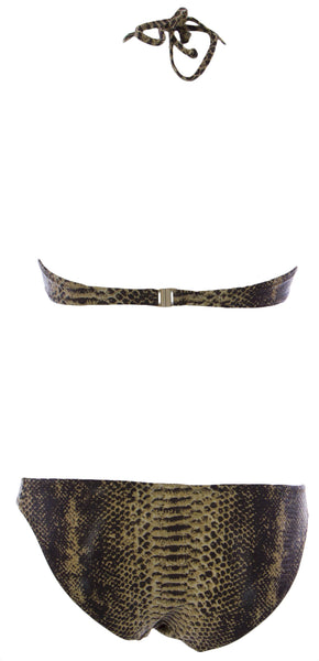 NAILA Women's Python Veda Monokini VEPYT $145 NEW