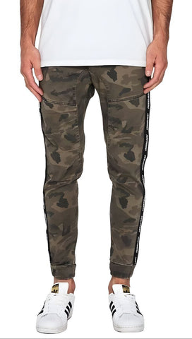 NENA&PASADENA Men's Grey Firebrand Airwolf Camo Pant #NPFBP002 38 NWT