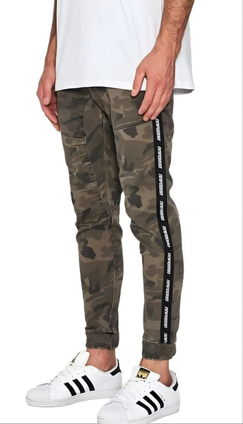 NENA&PASADENA Men's Grey Firebrand Airwolf Camo Pant #NPFBP002 38 NWT