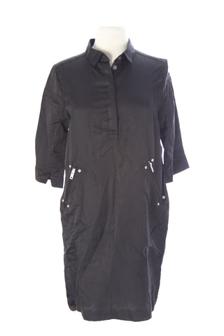 SURFACE TO AIR Women's Black Yaza Tunic Dress Sz 38 $270 NEW