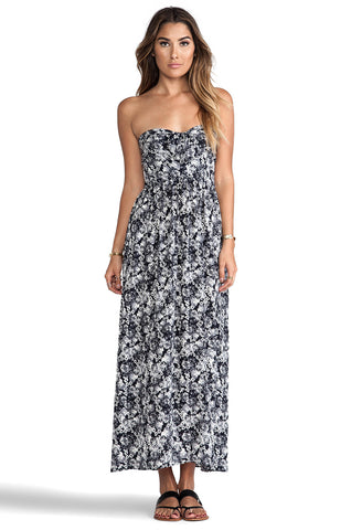 ZINKE Women's Black/White Floral Zoe Convertible Cover up Dress $215 NEW