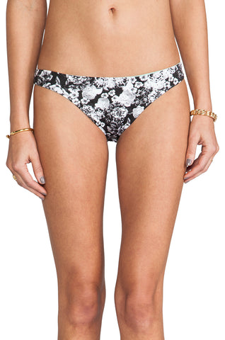 ZINKE Women's Black/White Floral Emmi Reversible Bikini Bottoms $61 NEW