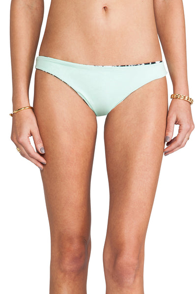 ZINKE Women's Black/White Floral Emmi Reversible Bikini Bottoms $61 NEW