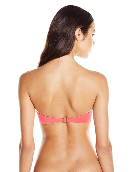 ZINKE Women's Grapefruit Taylor Underwire Bikini Top $96 NEW